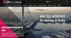 Desktop Screenshot of filminserbia.com